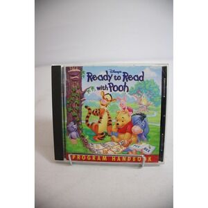Disney Ready to Read with Pooh Program Handbook CD ROM Educational Learning Game